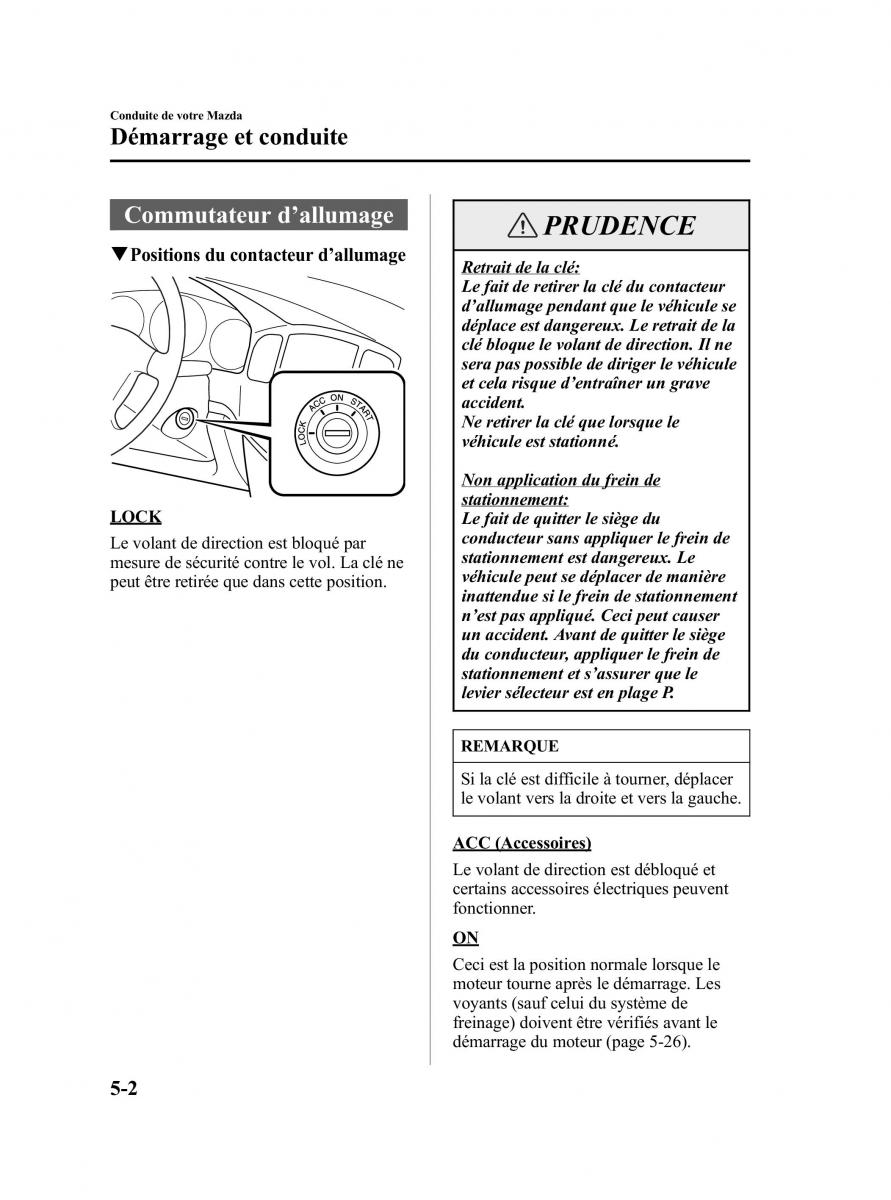 Mazda MPV II 2 LW manuel du proprietaire / page 160