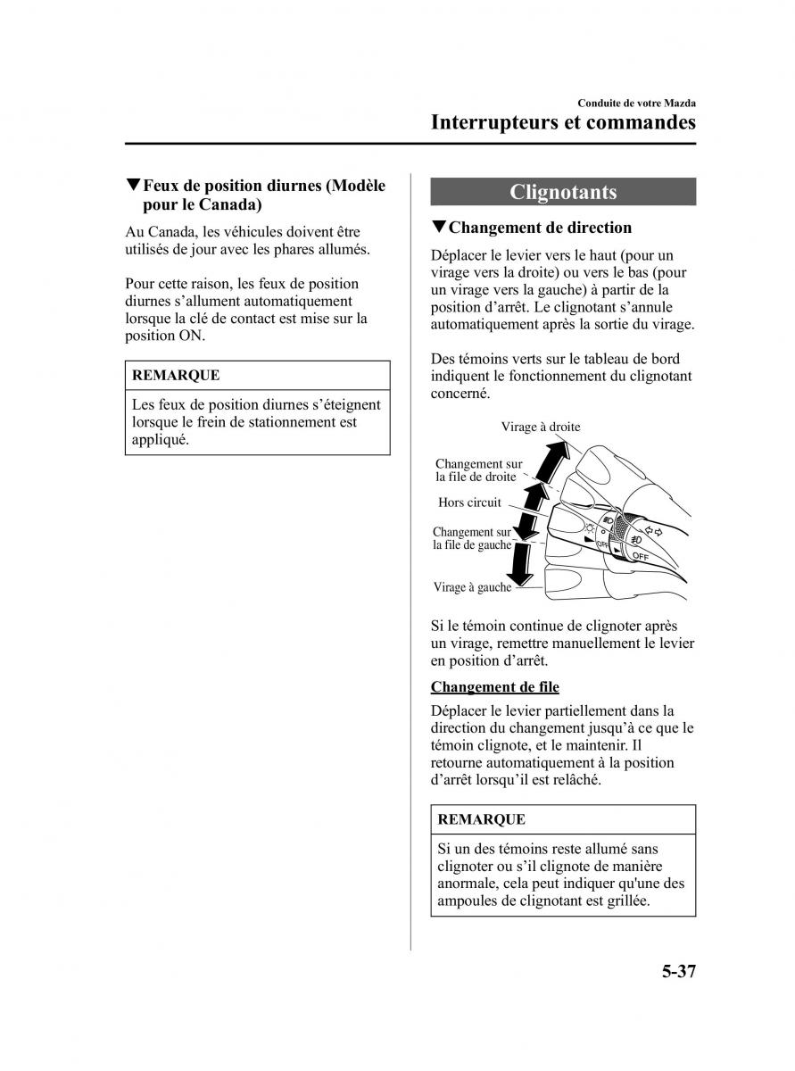 Mazda MPV II 2 LW manuel du proprietaire / page 195