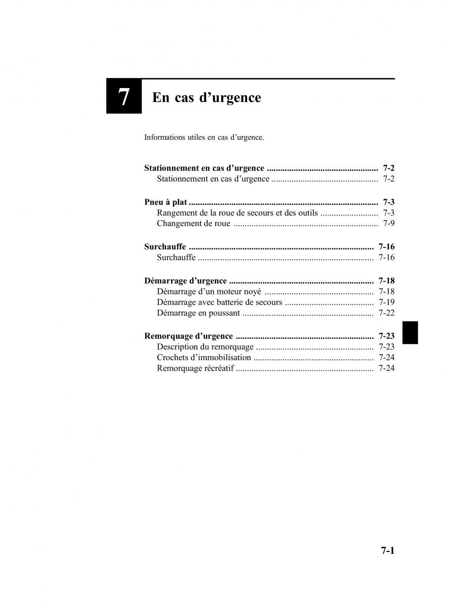 Mazda MPV II 2 LW manuel du proprietaire / page 263