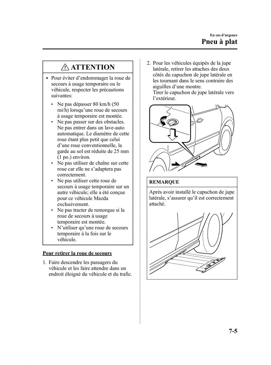 Mazda MPV II 2 LW manuel du proprietaire / page 267