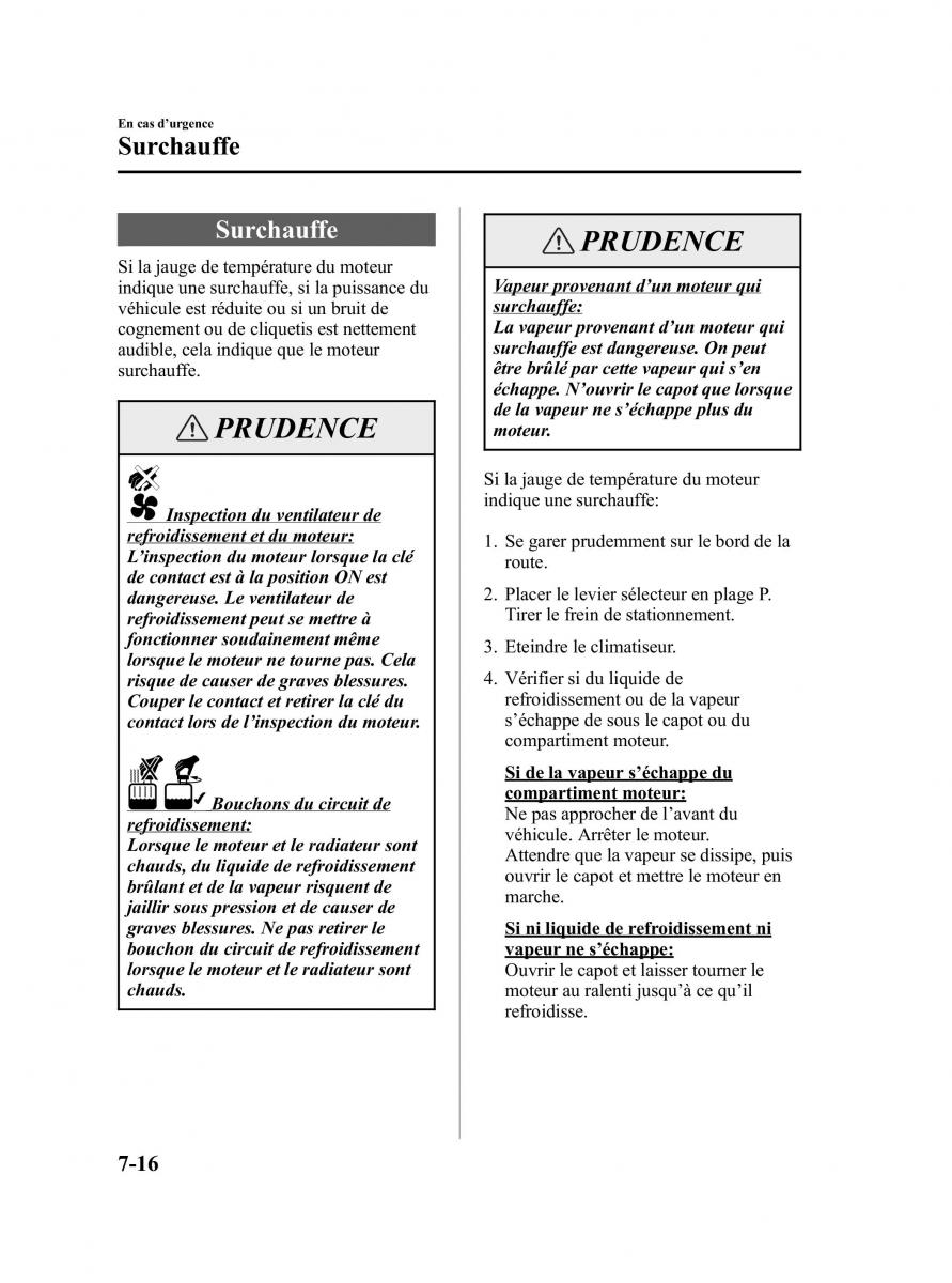 Mazda MPV II 2 LW manuel du proprietaire / page 278