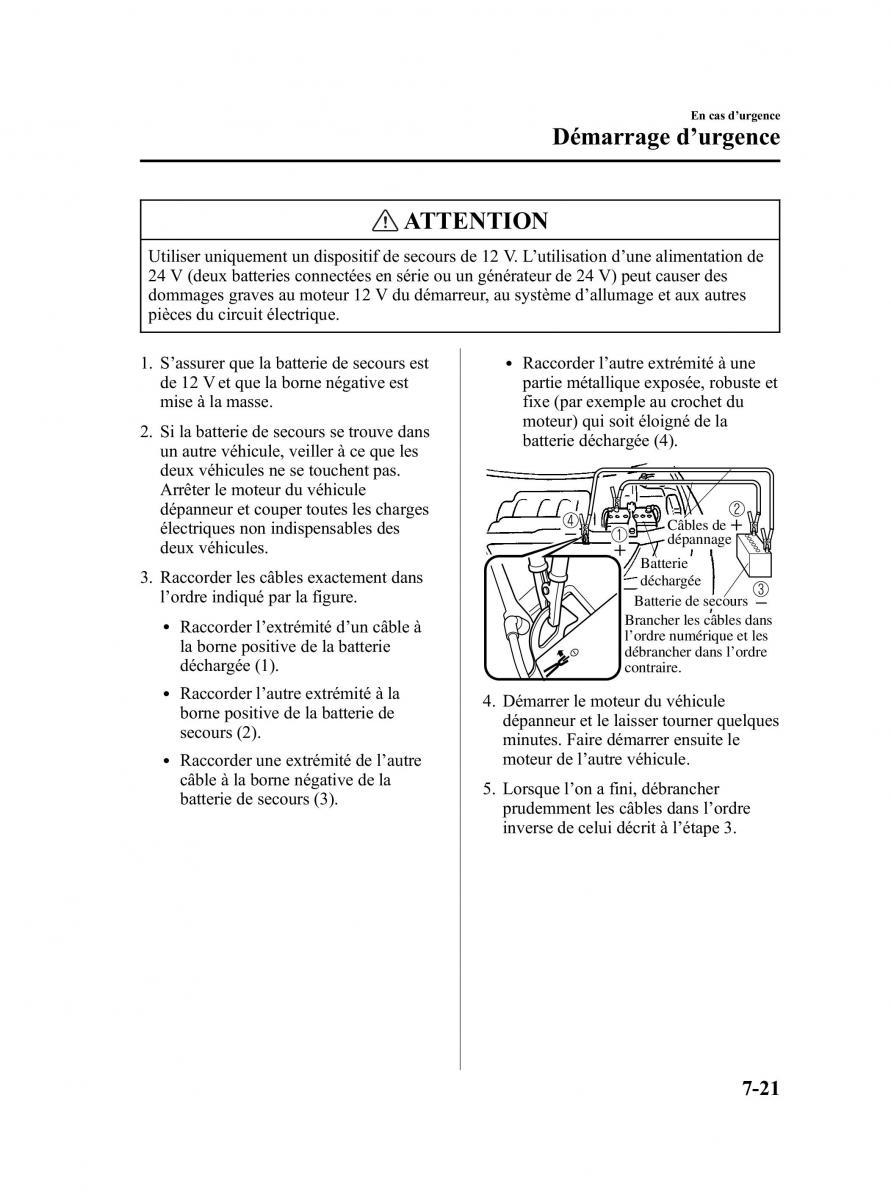 Mazda MPV II 2 LW manuel du proprietaire / page 283