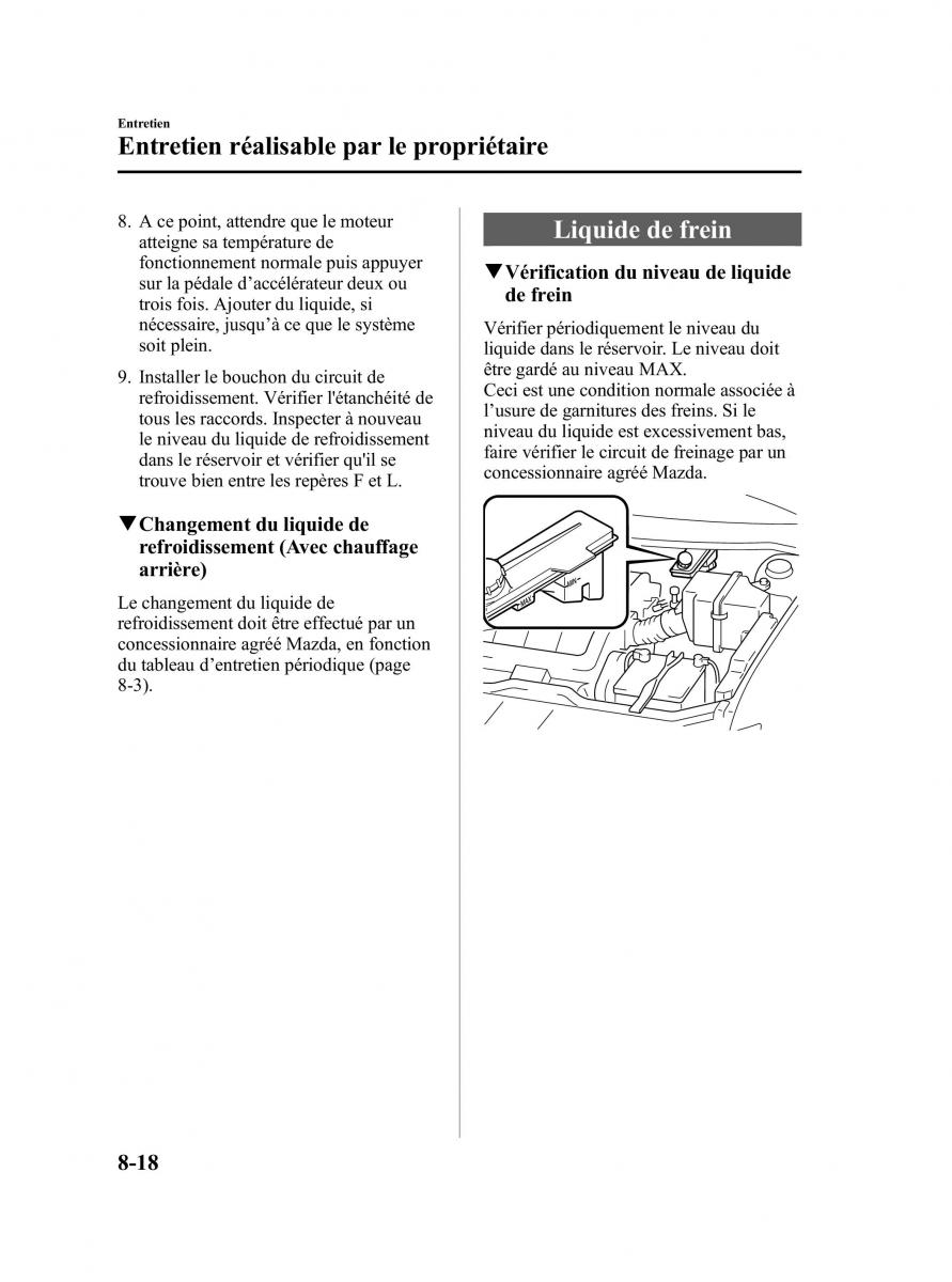 Mazda MPV II 2 LW manuel du proprietaire / page 304