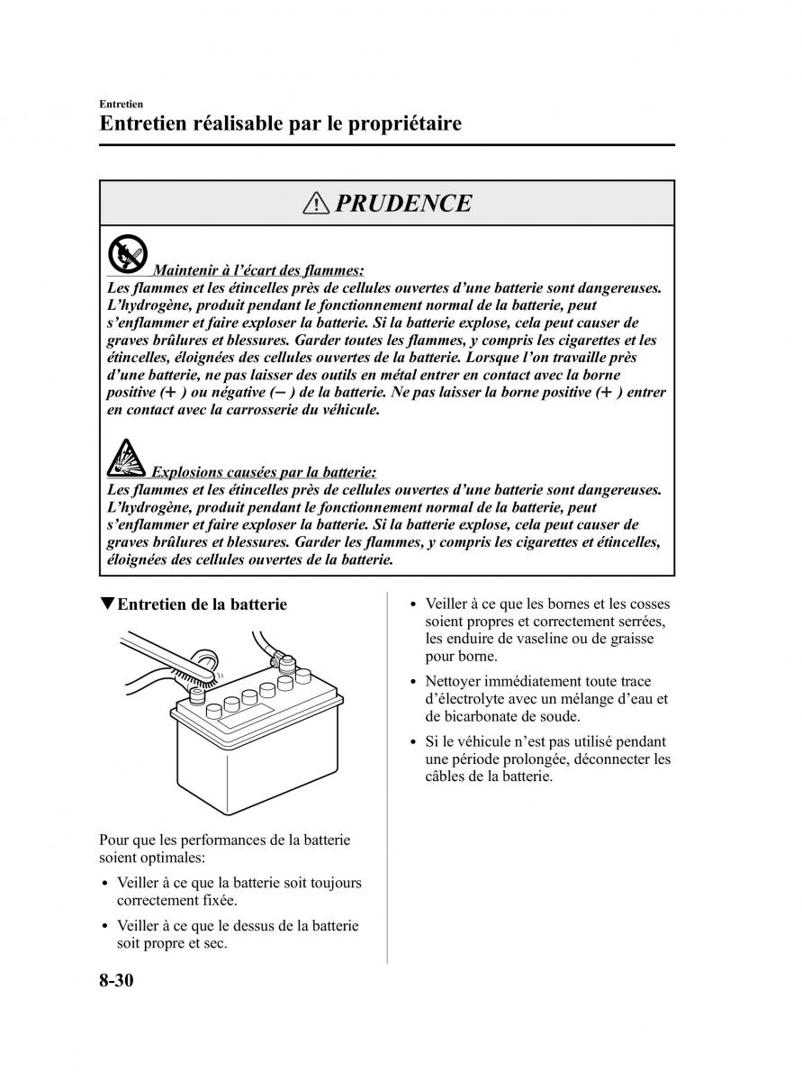 Mazda MPV II 2 LW manuel du proprietaire / page 316