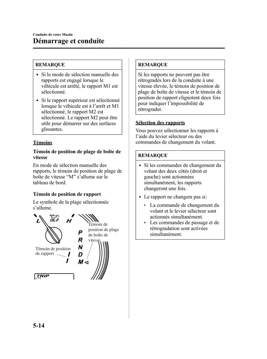 Mazda RX 8 manuel du proprietaire / page 120