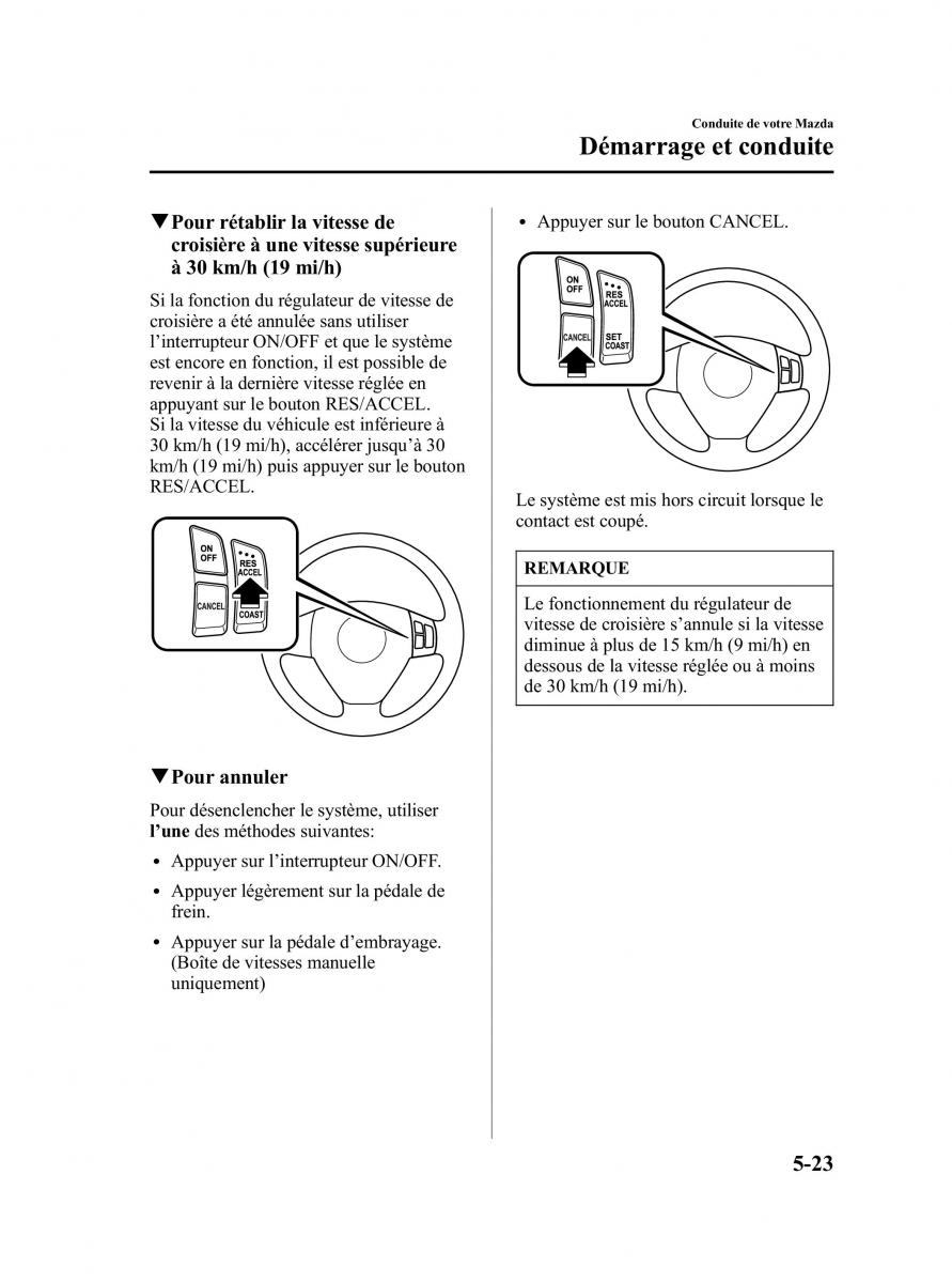 Mazda RX 8 manuel du proprietaire / page 129