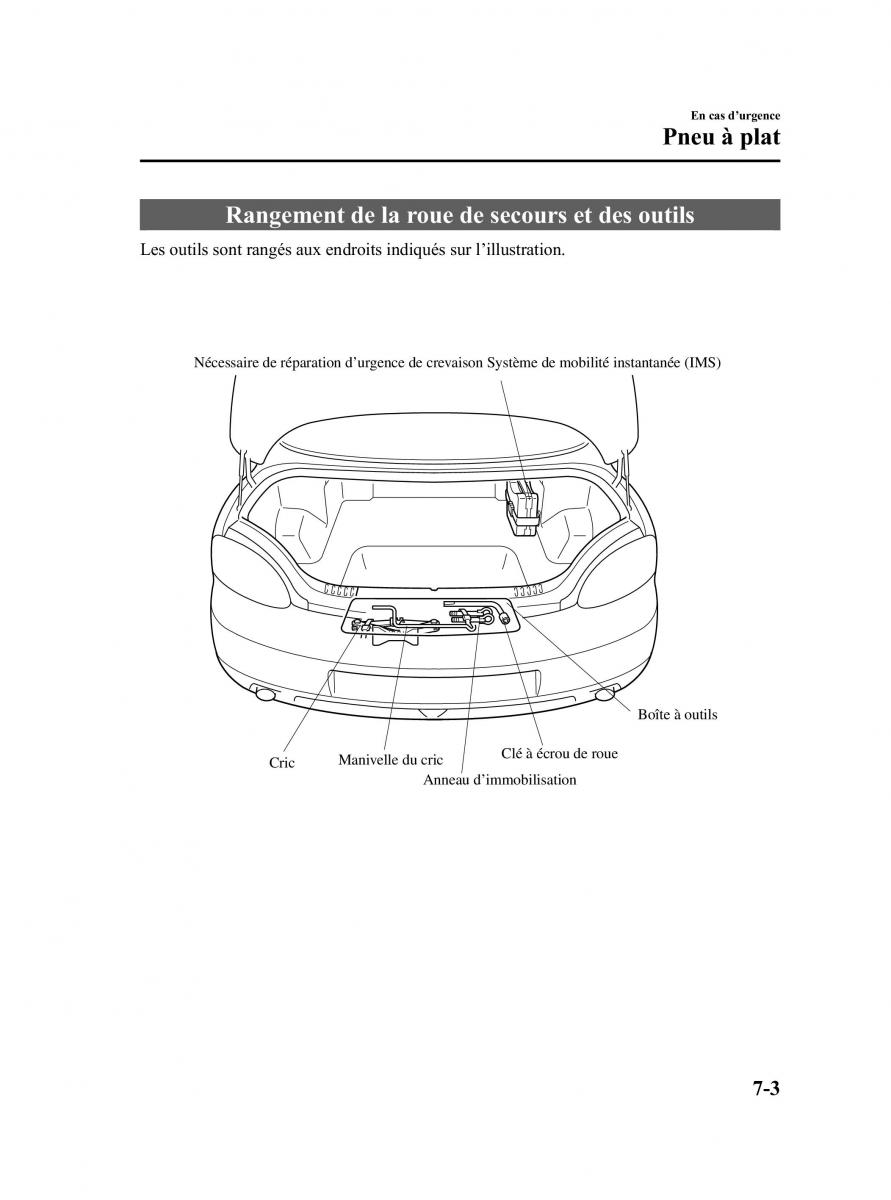 Mazda RX 8 manuel du proprietaire / page 231