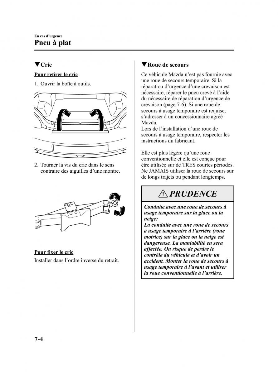 Mazda RX 8 manuel du proprietaire / page 232