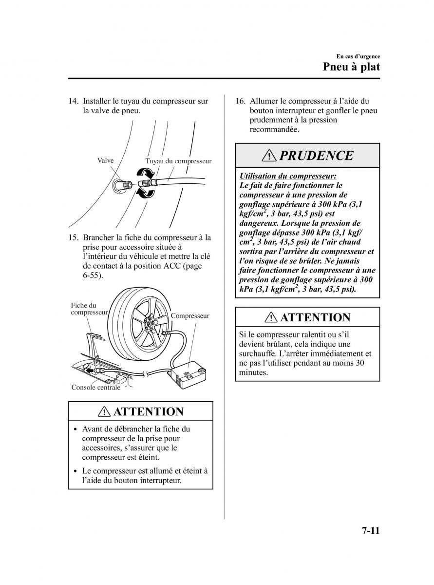 Mazda RX 8 manuel du proprietaire / page 239