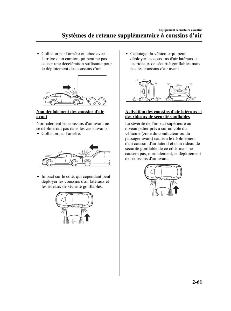 Mazda RX 8 FL manuel du proprietaire / page 74