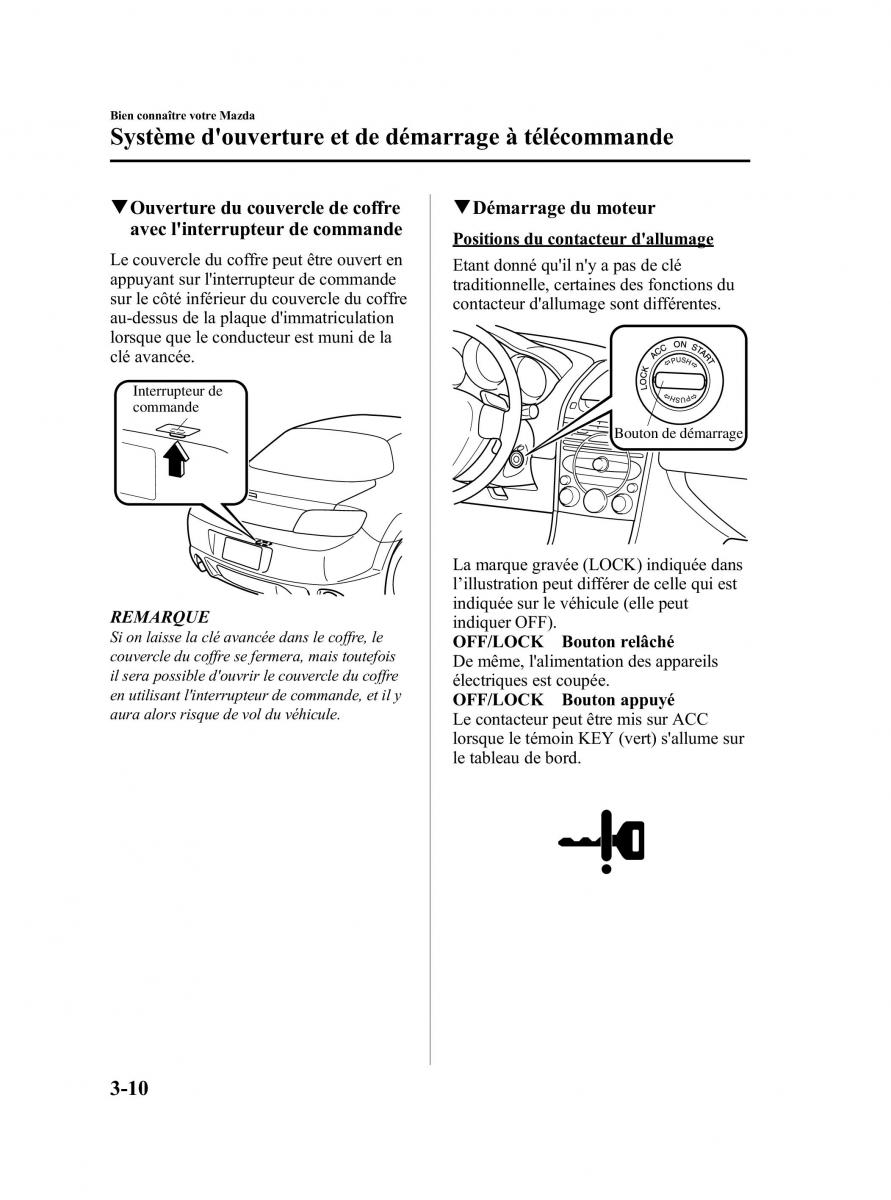 Mazda RX 8 FL manuel du proprietaire / page 89