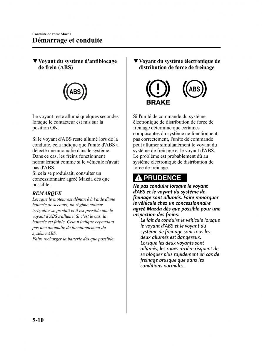 Mazda RX 8 FL manuel du proprietaire / page 171