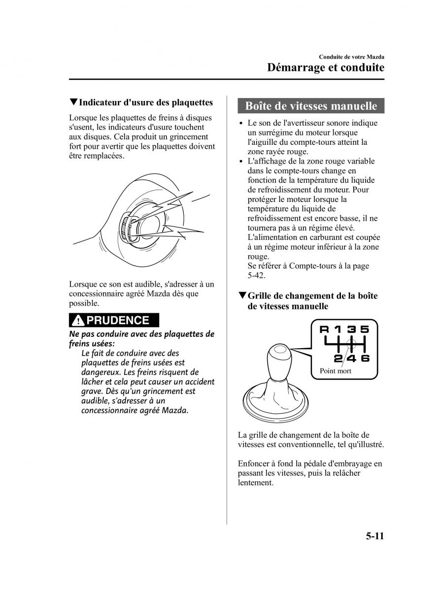 Mazda RX 8 FL manuel du proprietaire / page 172