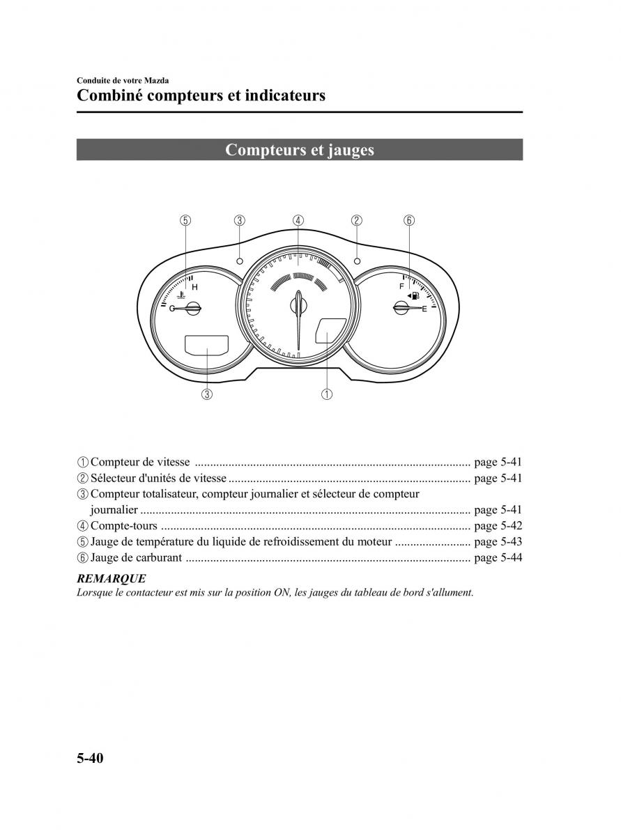 Mazda RX 8 FL manuel du proprietaire / page 201