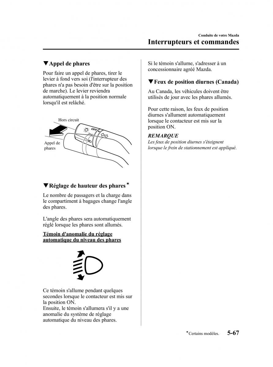 Mazda RX 8 FL manuel du proprietaire / page 228