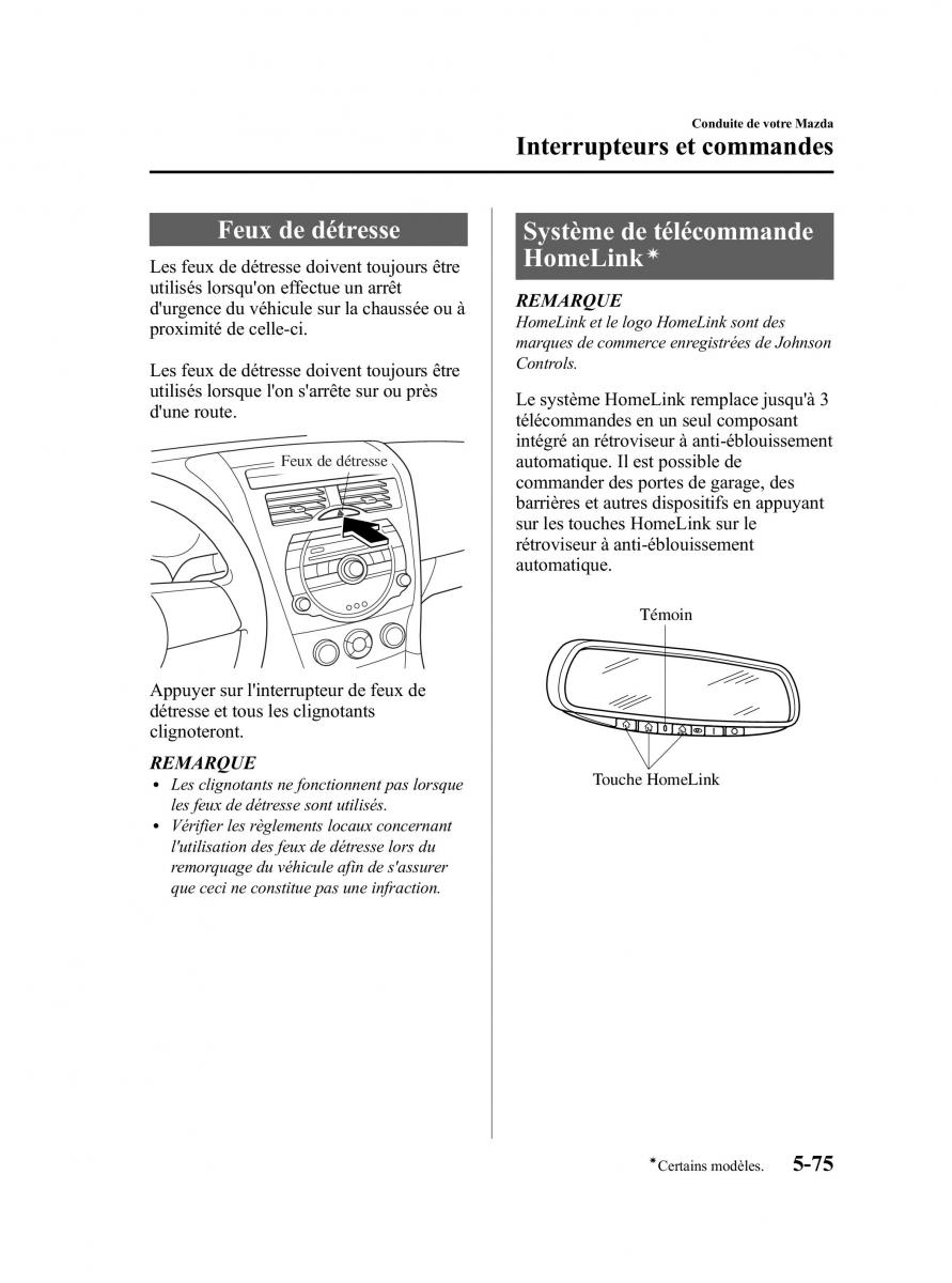 Mazda RX 8 FL manuel du proprietaire / page 236