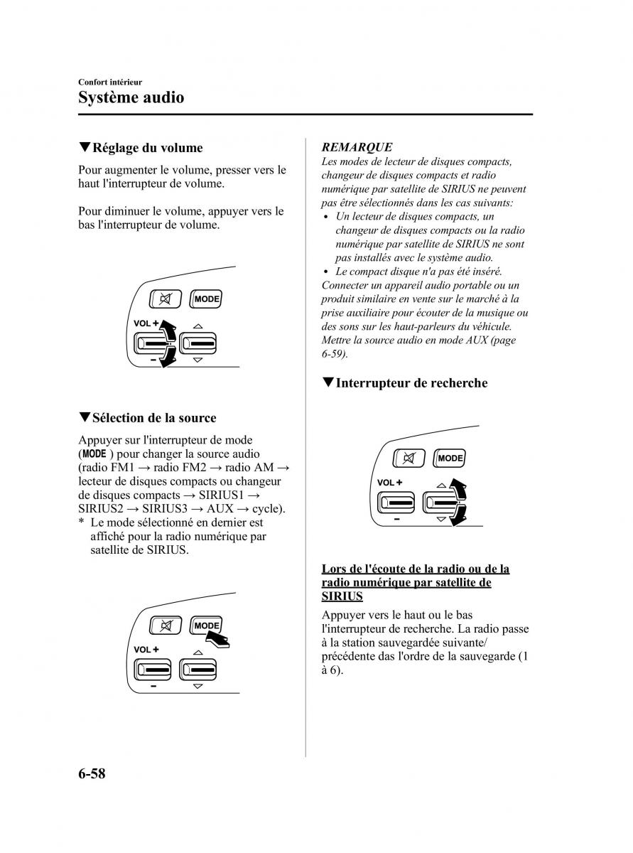 Mazda RX 8 FL manuel du proprietaire / page 299