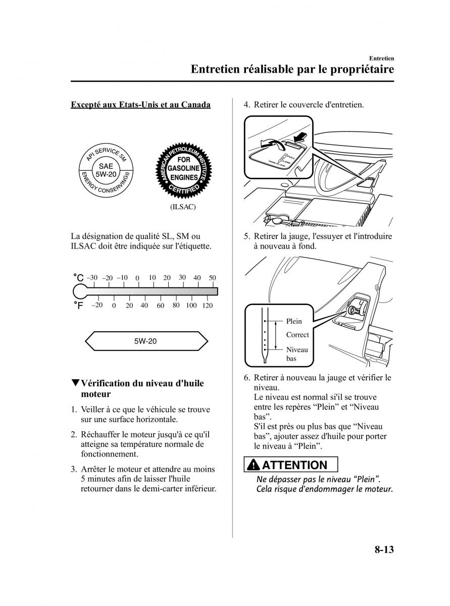 Mazda RX 8 FL manuel du proprietaire / page 384