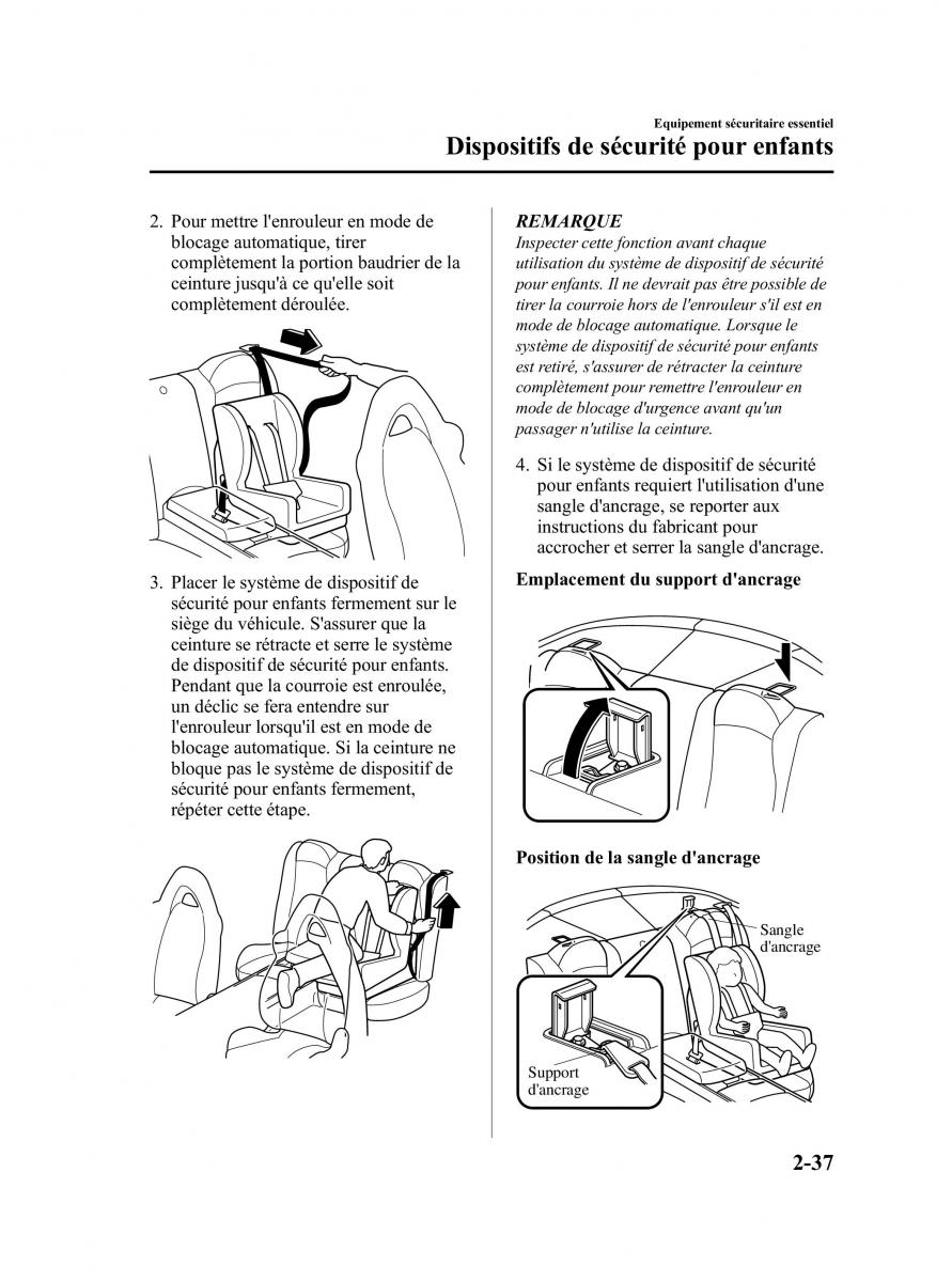 Mazda RX 8 FL manuel du proprietaire / page 50