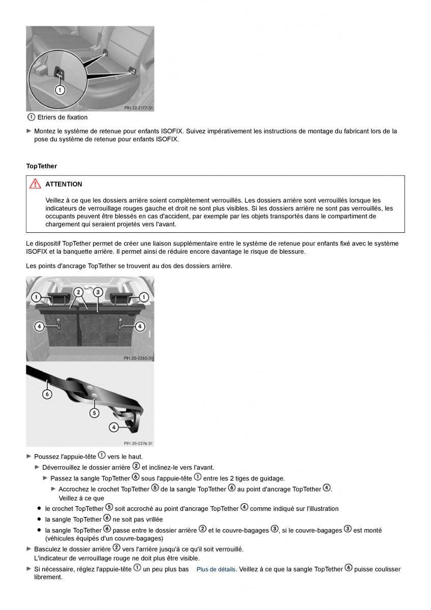 Mercedes Benz A class II W169 manuel du proprietaire / page 68