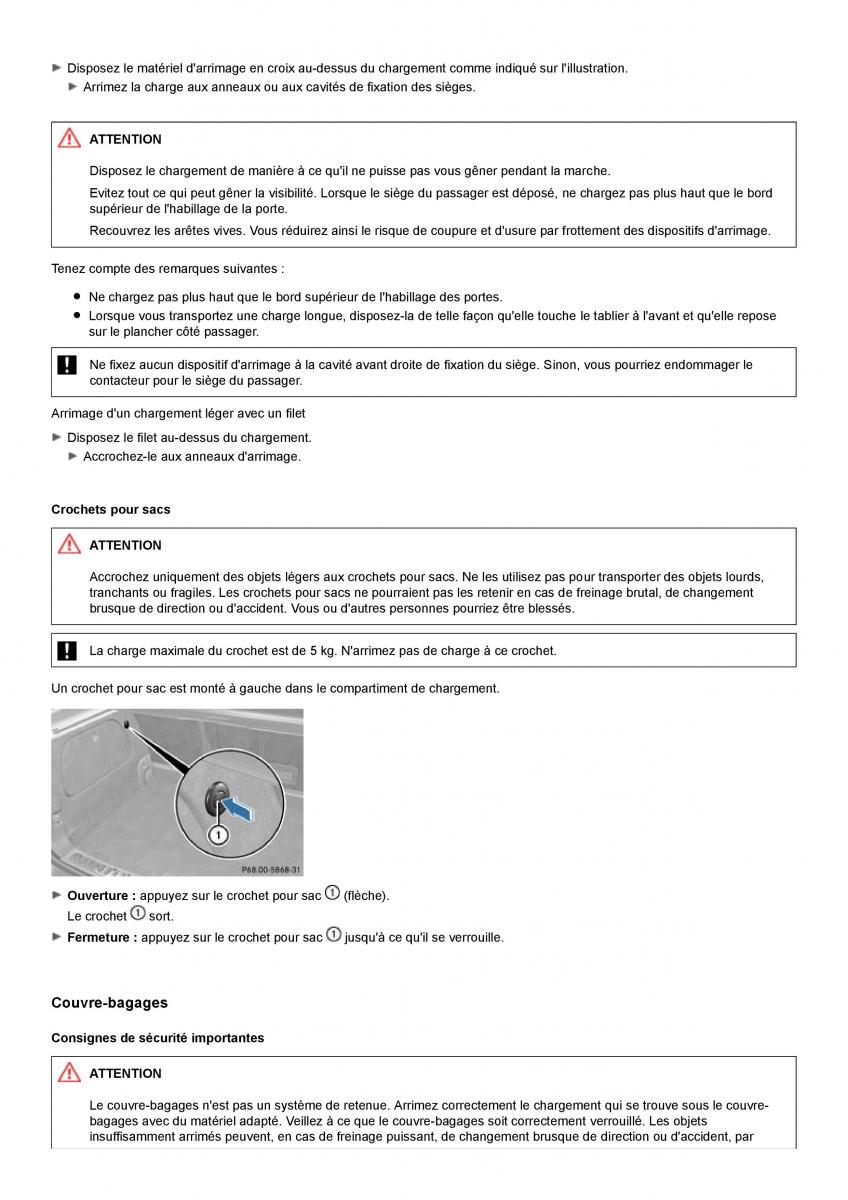 Mercedes Benz A class II W169 manuel du proprietaire / page 279