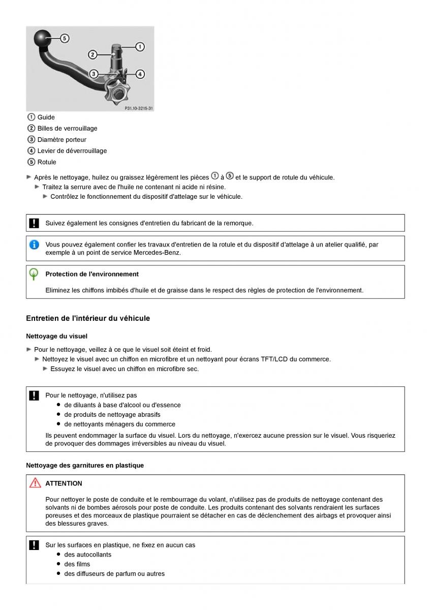 Mercedes Benz A class II W169 manuel du proprietaire / page 304