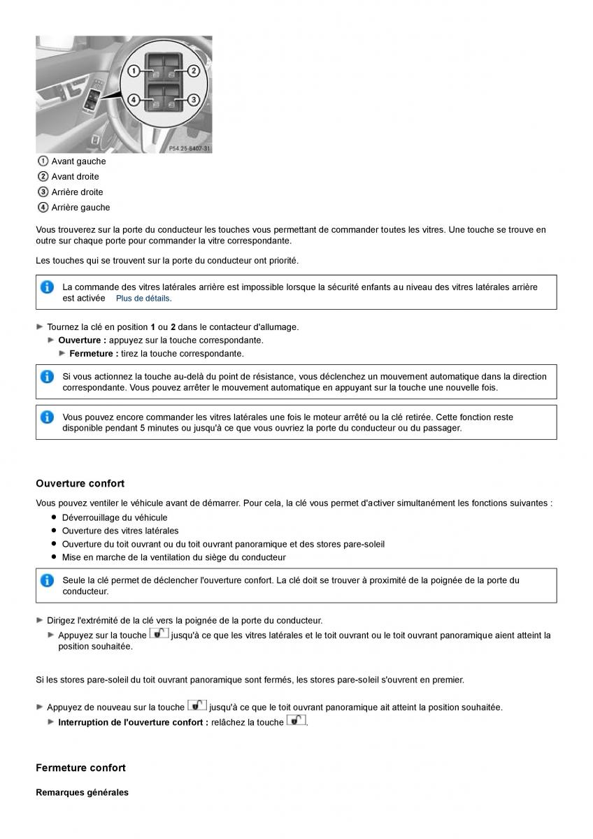 Mercedes Benz C class W204 manuel du proprietaire / page 81