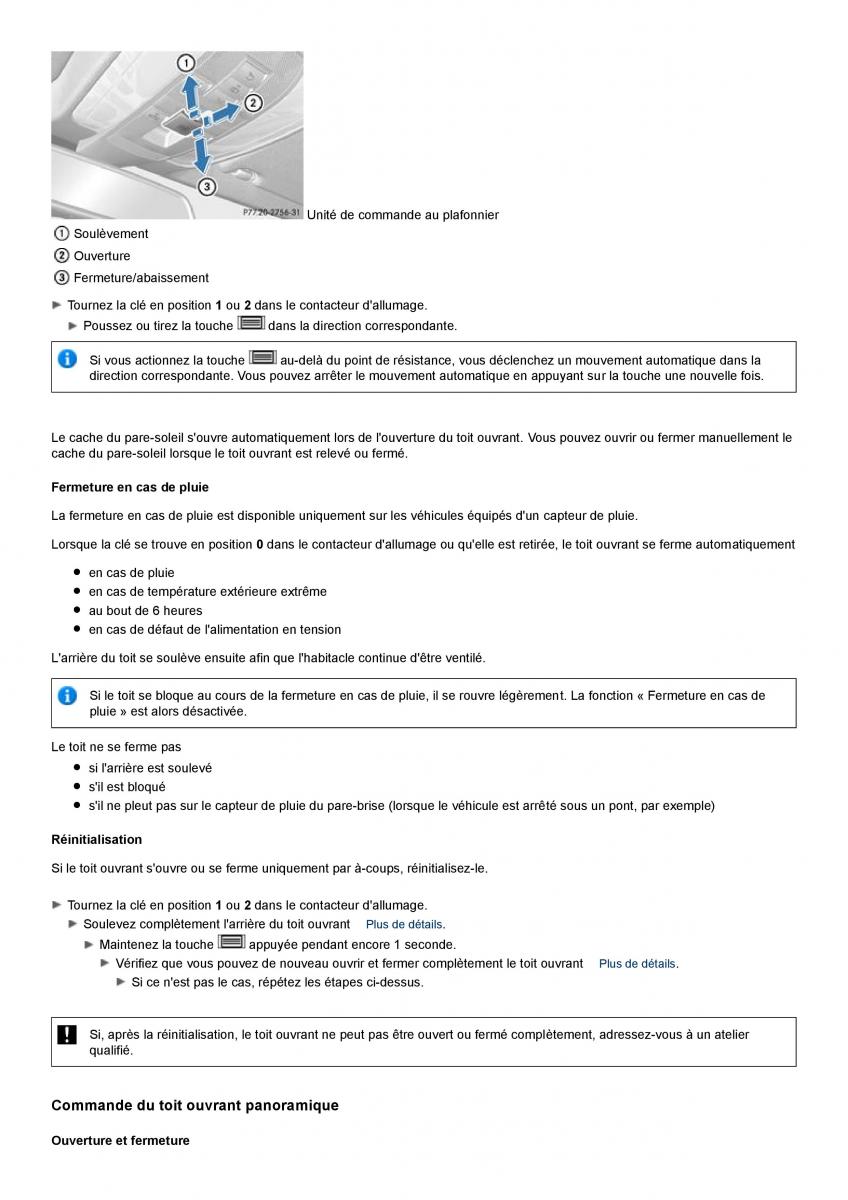 Mercedes Benz C class W204 manuel du proprietaire / page 86