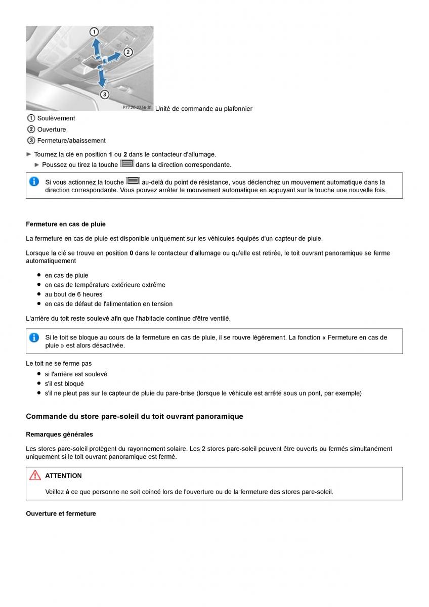 Mercedes Benz C class W204 manuel du proprietaire / page 87