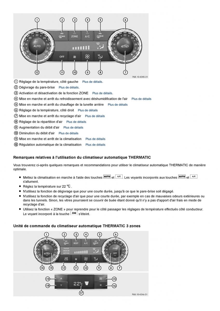 Mercedes Benz C class W204 manuel du proprietaire / page 128