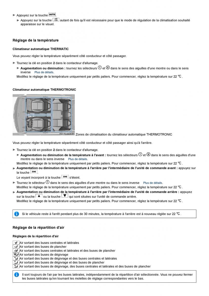 Mercedes Benz C class W204 manuel du proprietaire / page 132