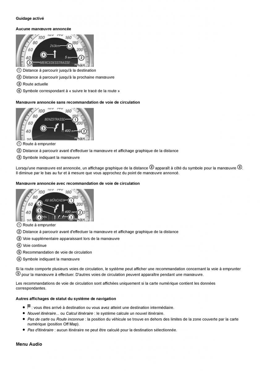 Mercedes Benz C class W204 manuel du proprietaire / page 234