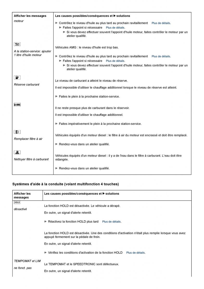 Mercedes Benz C class W204 manuel du proprietaire / page 271