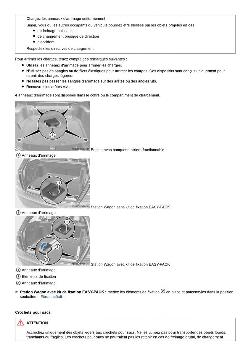 Mercedes Benz C class W204 manuel du proprietaire / page 304