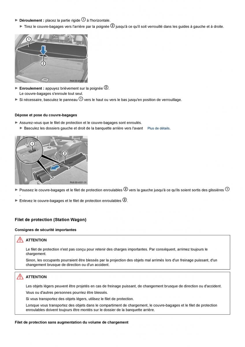 Mercedes Benz C class W204 manuel du proprietaire / page 306