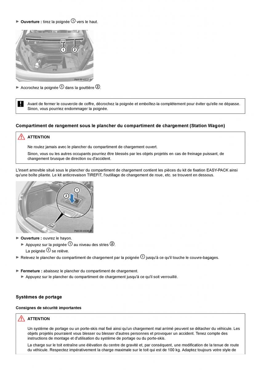 Mercedes Benz C class W204 manuel du proprietaire / page 310