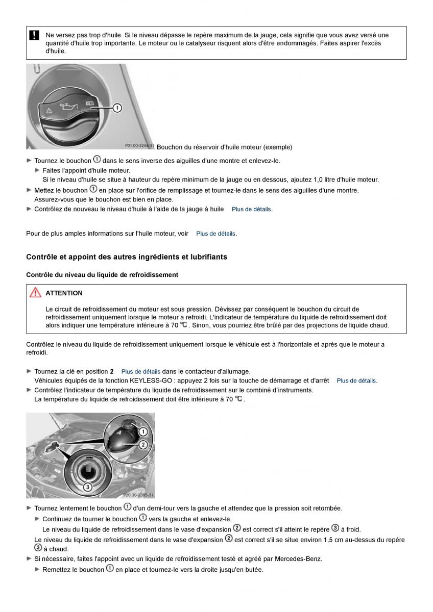 Mercedes Benz C class W204 manuel du proprietaire / page 325