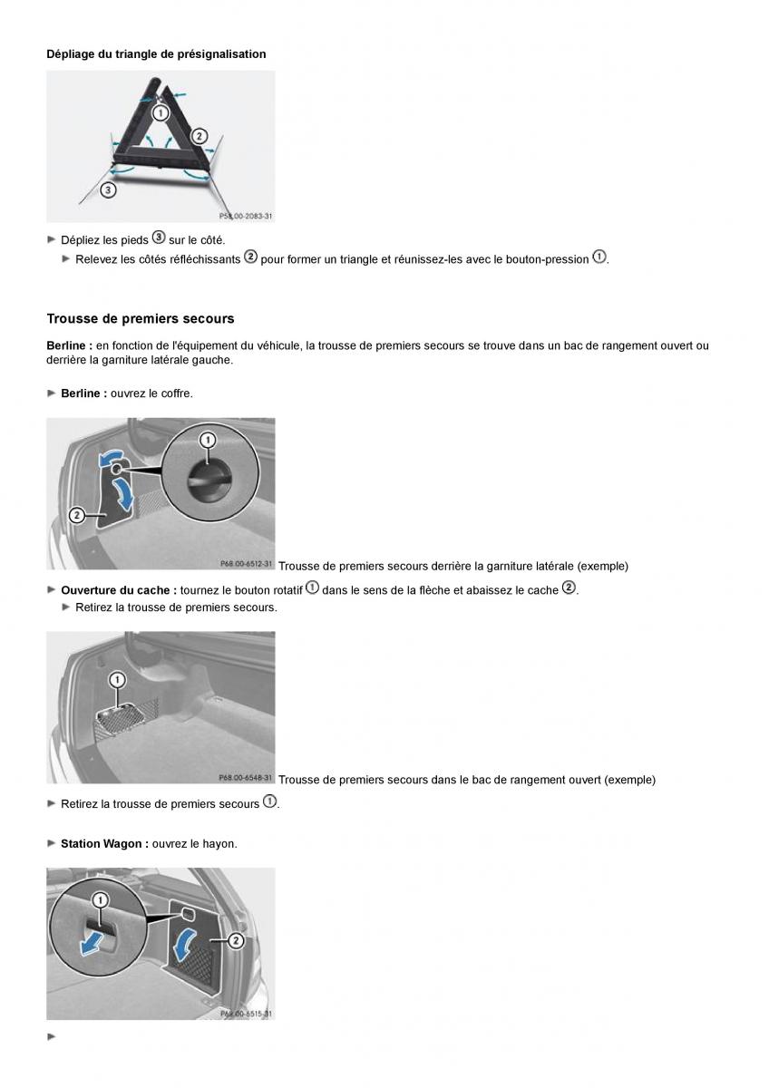 Mercedes Benz C class W204 manuel du proprietaire / page 336