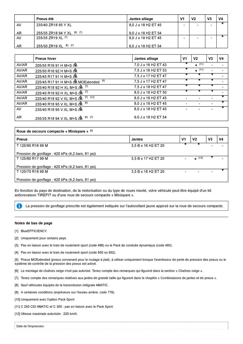 Mercedes Benz C class W204 manuel du proprietaire / page 382