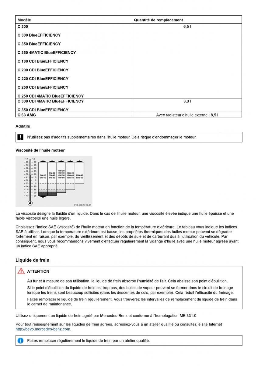 Mercedes Benz C class W204 manuel du proprietaire / page 398