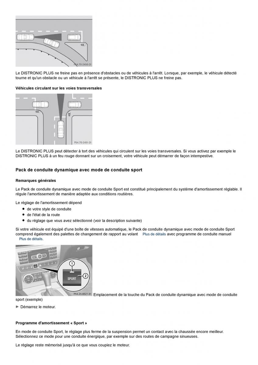 Mercedes Benz C class W204 coupe manuel du proprietaire / page 175