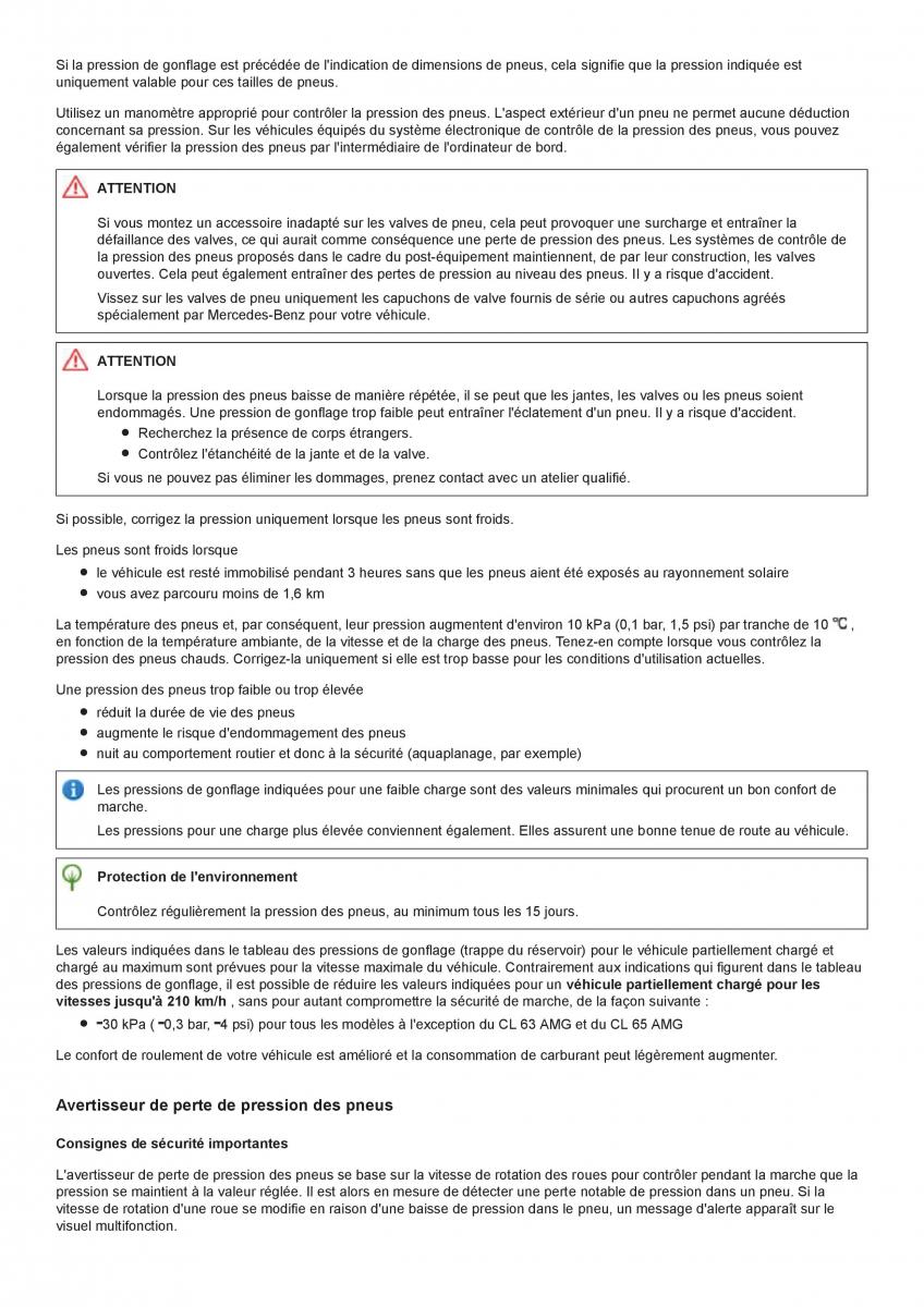 Mercedes Benz CL class C216 manuel du proprietaire / page 554