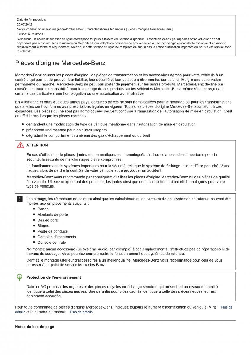 Mercedes Benz CL class C216 manuel du proprietaire / page 564