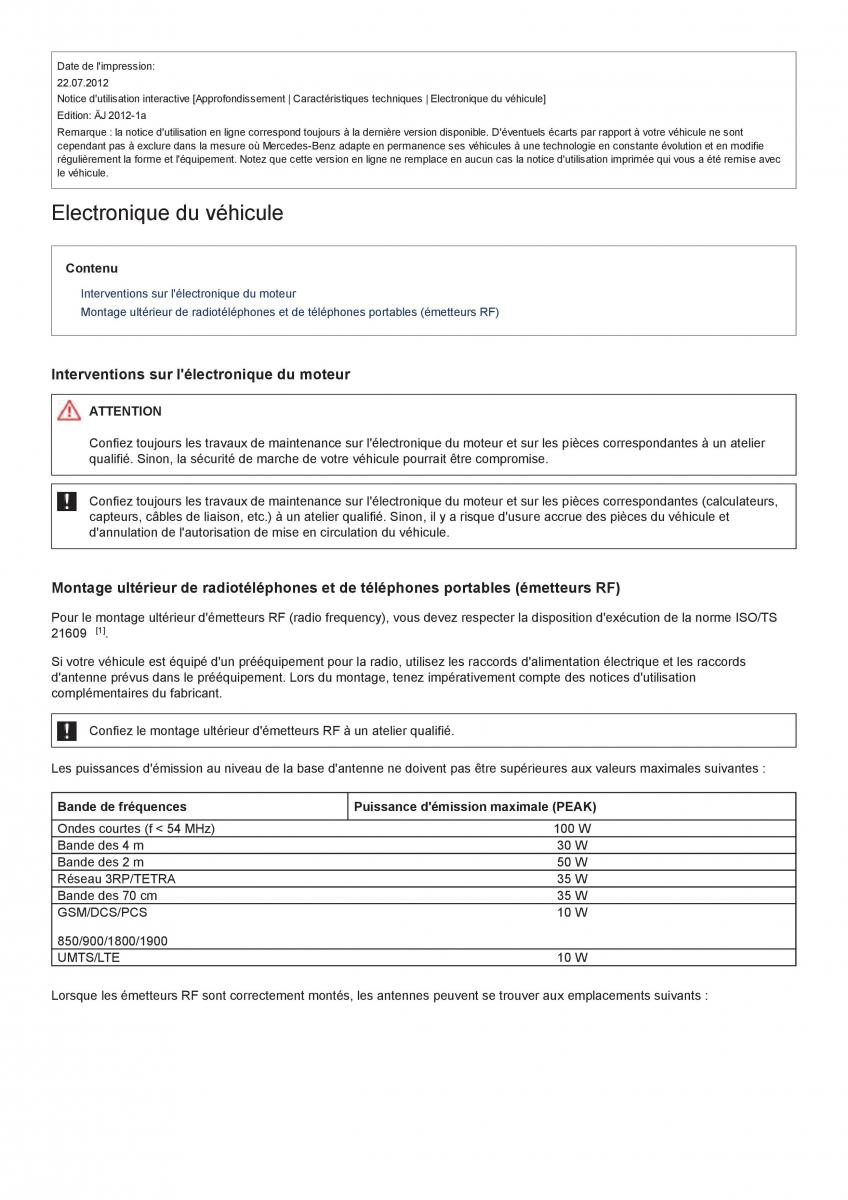 Mercedes Benz CL class C216 manuel du proprietaire / page 566