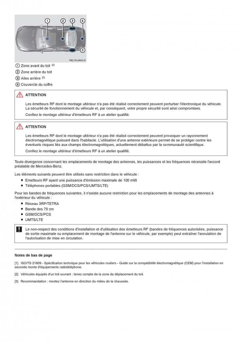 Mercedes Benz CL class C216 manuel du proprietaire / page 567