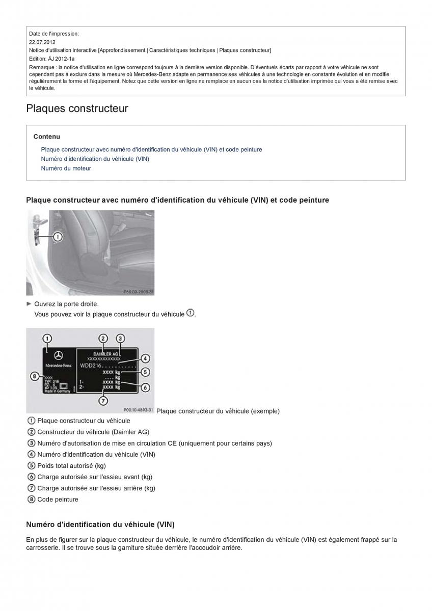 Mercedes Benz CL class C216 manuel du proprietaire / page 569