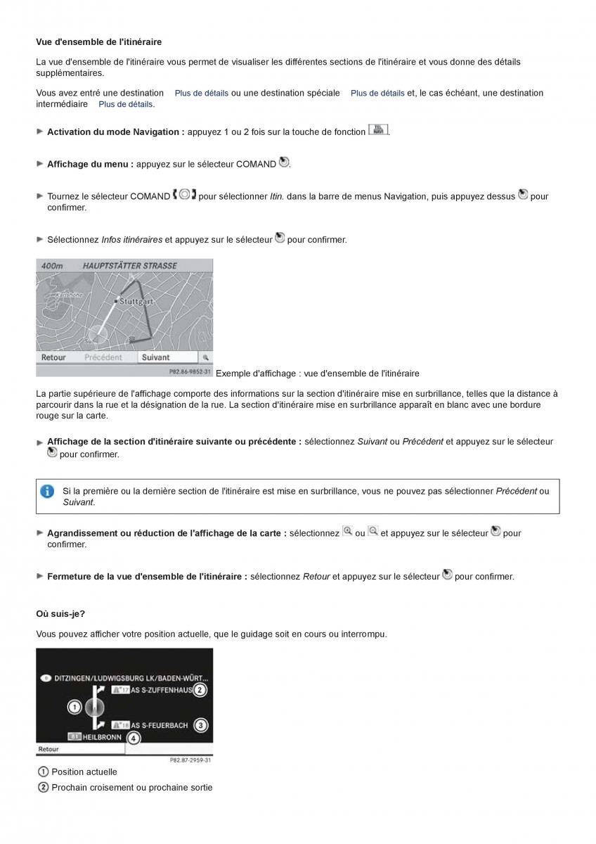 Mercedes Benz CL class C216 manuel du proprietaire / page 147