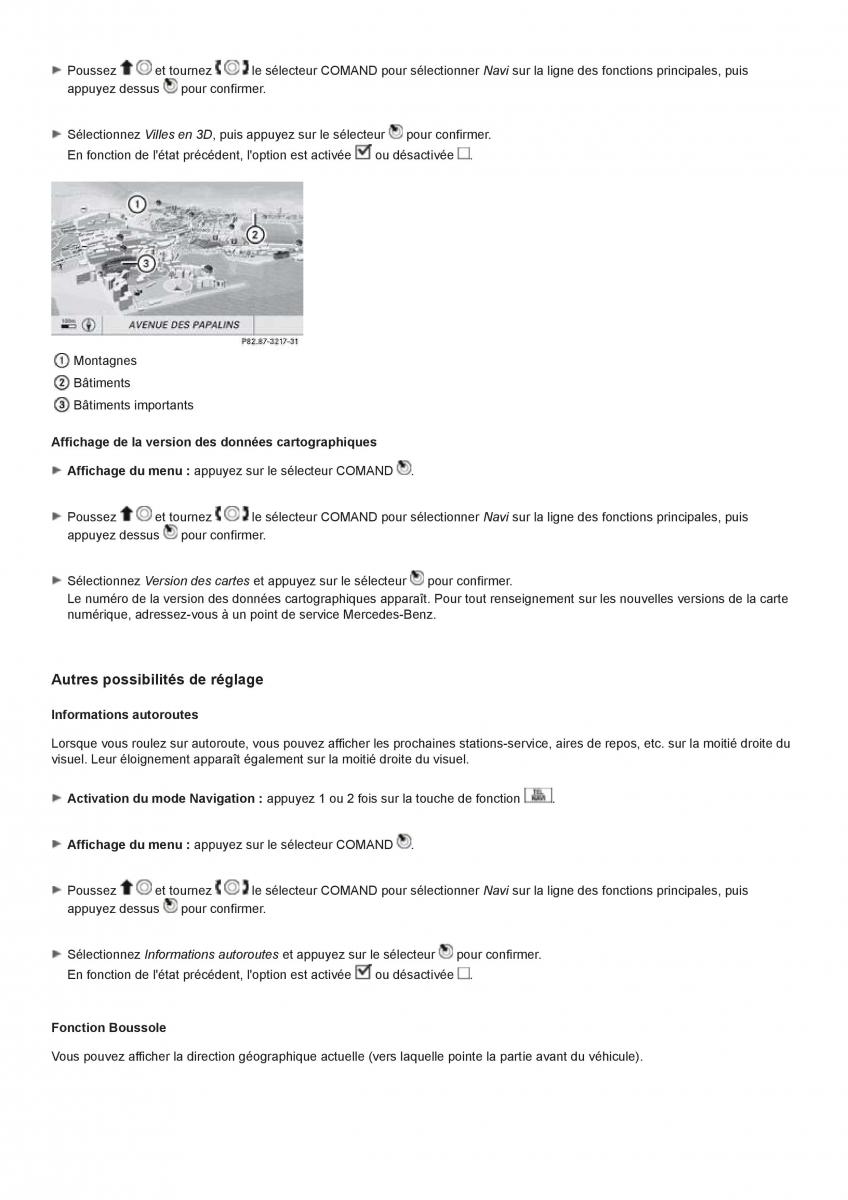 Mercedes Benz CL class C216 manuel du proprietaire / page 164