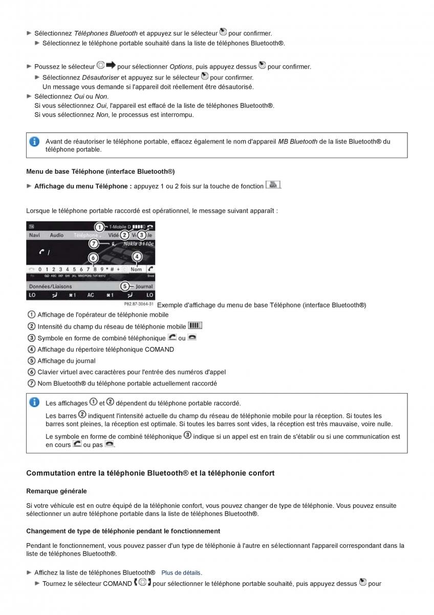 Mercedes Benz CL class C216 manuel du proprietaire / page 177