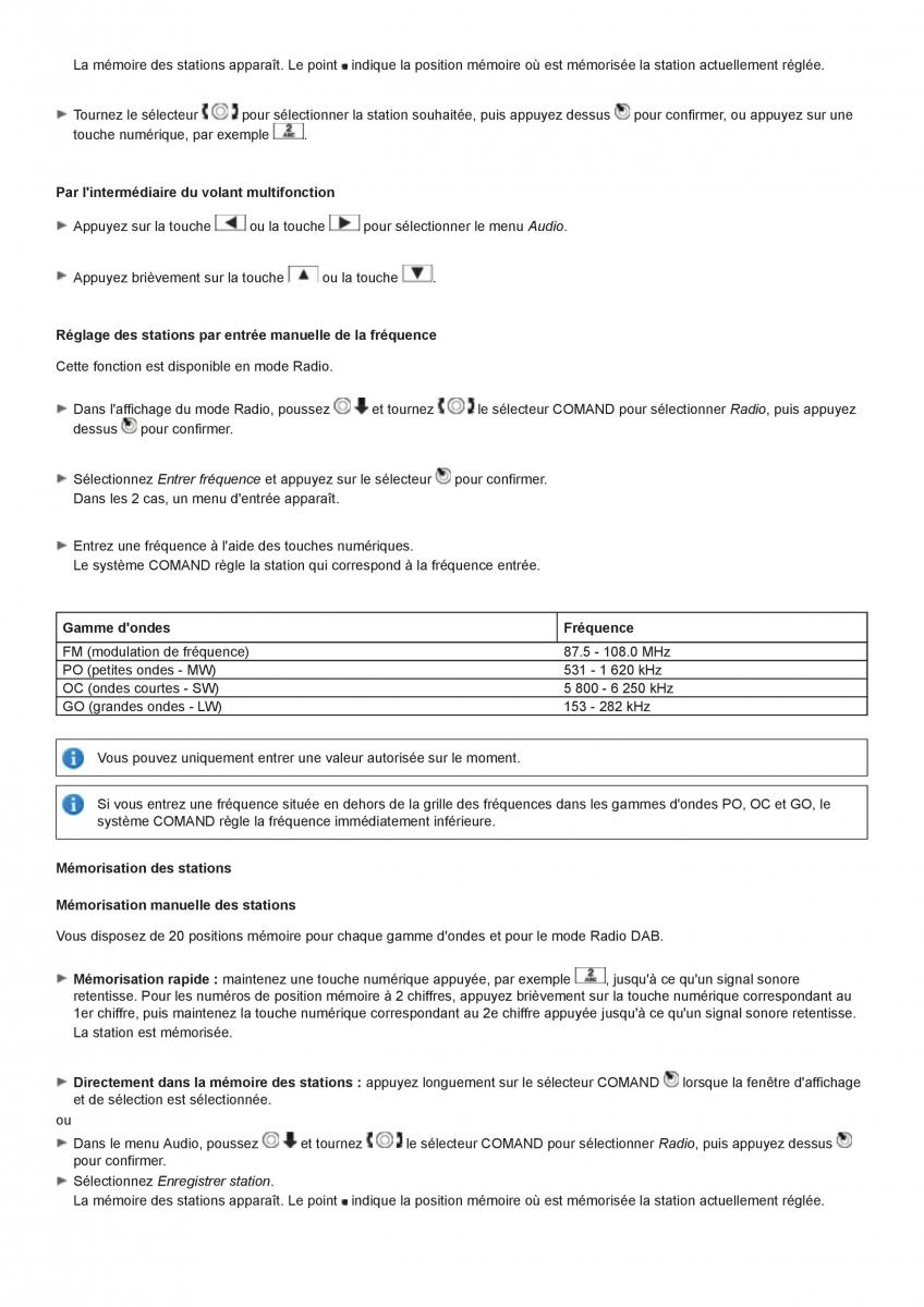 Mercedes Benz CL class C216 manuel du proprietaire / page 204